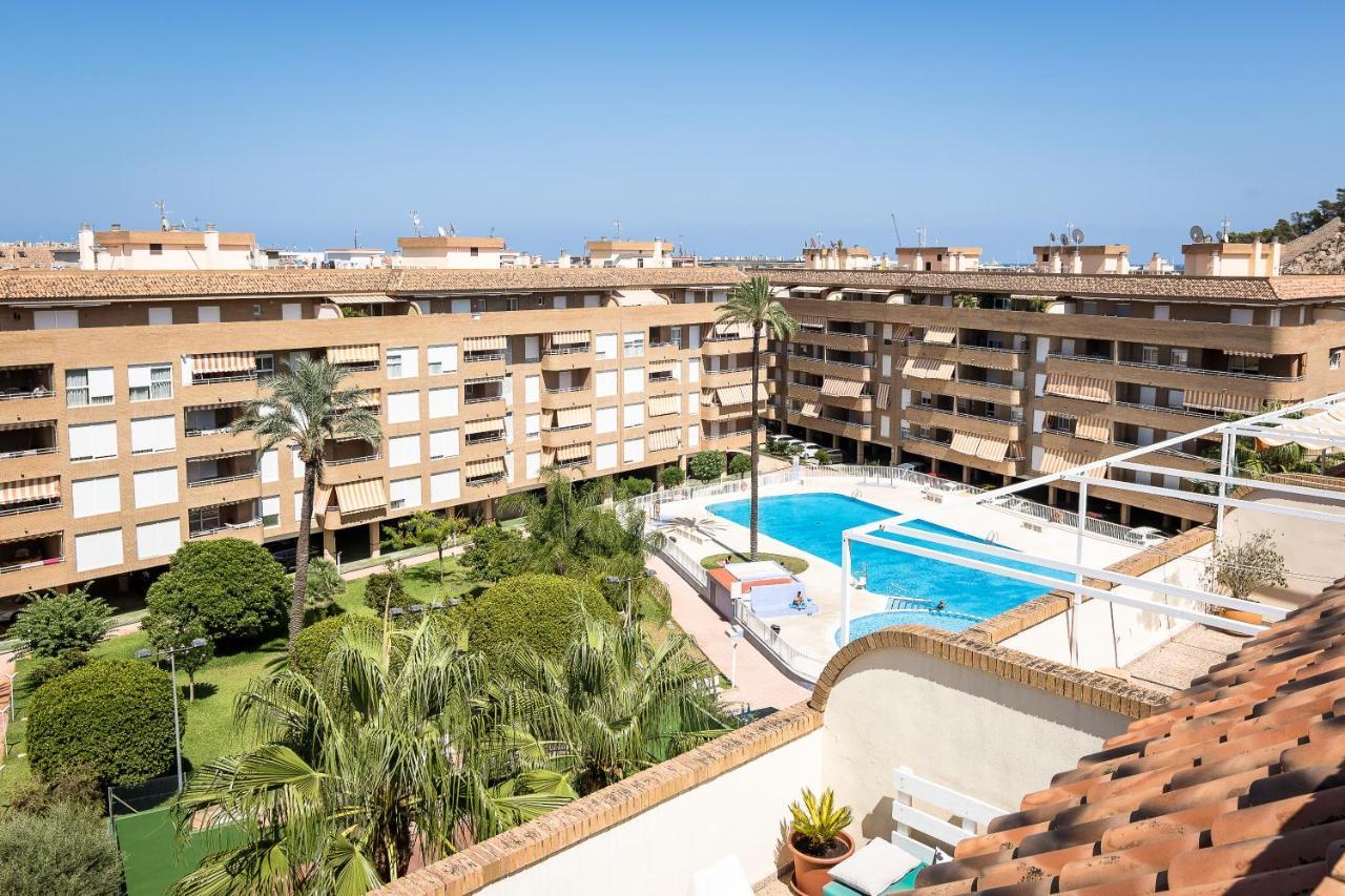 Beach Paradise Flat In Denia Centre W/ Large Pool 外观 照片