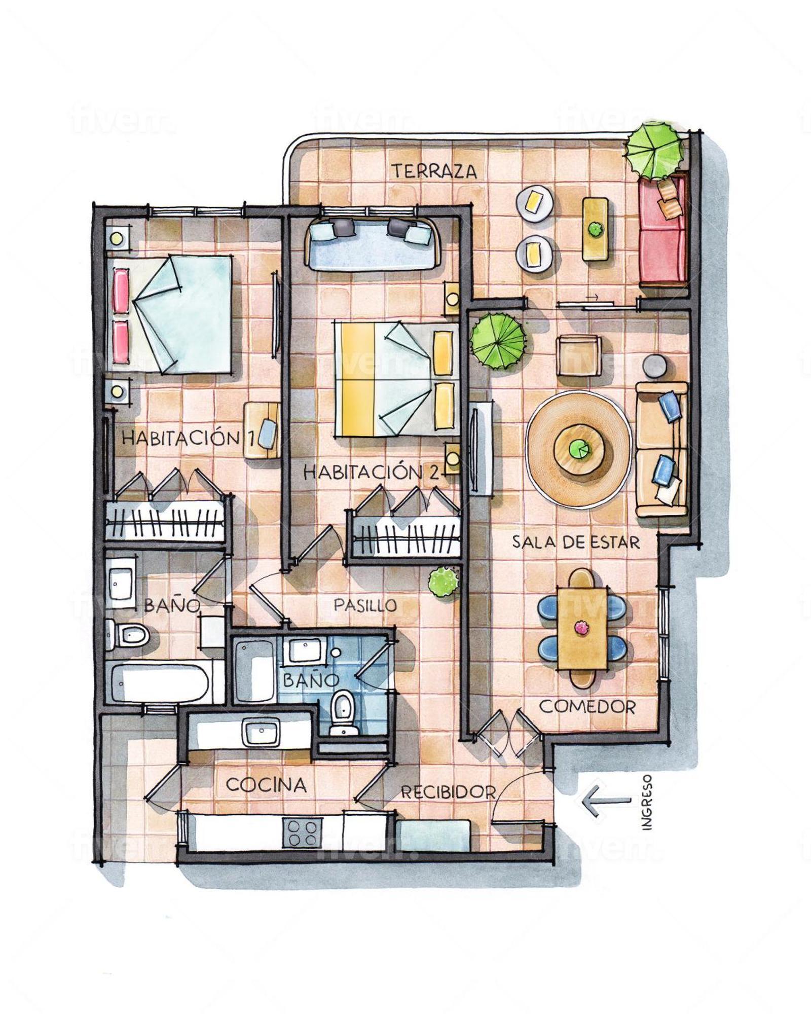 Beach Paradise Flat In Denia Centre W/ Large Pool 外观 照片